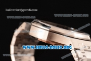 Audemars Piguet Royal Oak Chronograph Miyota OS10 Quartz Steel Case with Black Dial and Steel Bracelet