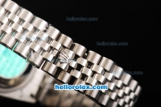 Rolex Datejust Automatic Movement Swiss Coating with Black Diamond Bezel and Diamond Dial