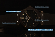 Hublot Classic Fusion Automatic PVD Case with Black Dial and Black Rubber Strap - ETA Coating