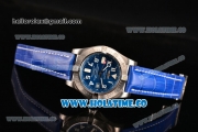 Breitling Avenger II Seawolf Asia 2813 Automatic Steel Case with Blue Dial and White Arabic Numeral Markers