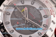 Rolex Daytona Brevet Asia 3836 Automatic Full Steel with White/Gray Dial and Stick Markers