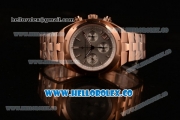 Vacheron Constantin Overseas Chrono Miyota 9015 Automatic Rose Gold Case with Gray Dial and Rose Gold Bracelet