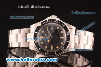 Rolex Oyster Perpetual Submariner Asia 2813 Automatic Full Steel with Yellow Markers -ETA Coating