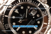 Rolex Submariner Black Ceramic Bezel With Black Dial All Steel With ETA 2836 EW