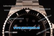 Rolex Sea-Dweller Clone Rolex 3135 Automatic Steel Case with Black Dial and Steel Bracelet - (BP)