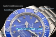 Rolex Submariner Asia 2813 Automatic Full Steel with Blue Dial and Ceramic Bezel