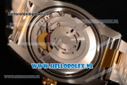 Rolex Datejust 3135 Auto Yellow Gold Case with White Dial and Two Tone Bracelet - 1:1 Origianl (AAAF)