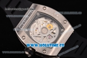 Richard Mille RM010 Miyota 9015 Automatic Steel/Diamonds Case with Skeleton Dial and Numeral Markers