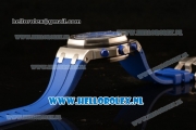 Audemars Piguet Royal Oak Offshore Chronograph 3126 Auto Steel Case with Blue Dial and Blue Rubber Strap - 1:1 Original (JF)