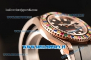 Rolex Yacht-Master HARIBO Edition Rainbow Bezel With Rubber Strap ETA 2836 Auto 1:1 Clone