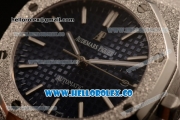 Audemars Piguet Royal Oak Clone AP Calibre 3120 Automatic Steel Case with Blue Dial and Steel Bracelet (EF)