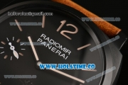 Panerai Radiomir 1940 3-Days "Paneristi Forever" PAM 532 Black DLC Case with Stick/Arabic Numeral Markers and Black Dial - 1:1 Original (H)