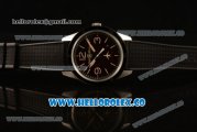 Bell&Ross BR 123 FALCON Miyota 9015 Automatic Steel Case with Brown Dial and Black Rubber Strap