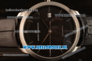 Girard Perregaux Classique 9015 Auto Steel Case with Black Dial and Black Leather Strap