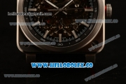 Bell&Ross BR 03-92 AAERO GT Asia Automatic Steel Case with Skeleton Dial and Black Leather Strap - (AAAF)