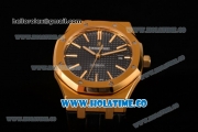 Audemars Piguet Royal Oak 39MM Miyota 9015 Automatic Yellow Gold Case with Blue Dial and Stick Markers (BP)