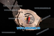 Audemars Piguet Royal Oak Offshore Sebastien Buemi Chronograph Clone AP Calibre 3126 Automatic Steel Case with Stick Markers Black Dial and PVD Bezel (JF)