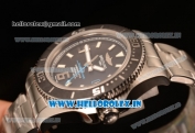 Breitling SuperOcean 44mm 2824 Auto Steel Case with Black Dial and Steel Bracelet Black Hands - 1:1 Origianl (GF)