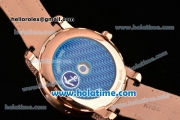 Ulysse Nardin Freak Automatic Rose Gold/Diamond Case with Black Dial and Black Leather Strap (EF)