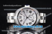 Cartier Cle de Cartier Asia ST16 Automatic Stainless Steel Case/Bracelet with White Dial and Roman Markers