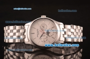 Patek Philippe Calatrava Automatic Full Steel with White Dial and Stick Markers