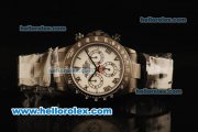 Rolex Daytona Chronograph Swiss Valjoux 7750 Automatic Movement Full PVD with White Dial and Roman Numerals