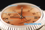 Rolex Air King Automatic Movement Full Steel with ETA Coating Case and Roman Numerals