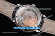 Audemars Piguet Jules Audemars Clone AP Calibre 3120 Automatic Steel Case with Black Dial and Black Leather Strap (EF)