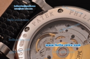 Patek Philippe Calatrava Swiss ETA 2836 Automatic Steel Case with White Dial and Diamond/Roman Numeral Markers