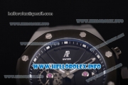 Audemars Piguet Royal Oak Offshore Chrono Miyota Quartz PVD Case with Black Dial and Rubber Strap (EF)