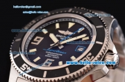 Breitling Superocean 44 Swiss ETA 2836 Automatic Steel Case with Black Dial and Stick Markers -1:1 Original