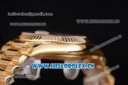 Rolex Day Date II Swiss ETA 2836 Automatic 18K Yellow Gold Case/Bracelet with Yellow Gold Dial and Stick Markers (BP)