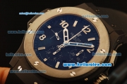 Hublot Big Bang Swiss Valjoux 7750 Automatic Ceramic Case with Titanium Bezel and Numeral Markers-1:1 Original