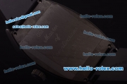 Franck Muller Casablanca ETA 2824 Automatic PVD Case with Black Dial and Black Rubber Strap-1:1 Original