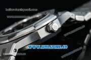 Audemars Piguet Royal Oak Swiss ETA 2824 Automatic Full Steel with Black Dial and Stick Markers - 1:1 Origianl (ZF)