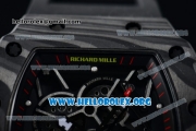 1:1 Richard Mille RM 35-02 RAFAEL NADA Japanese Miyota 9015 Automatic PVD Case with Skeleton Dial Black Rubber Strap