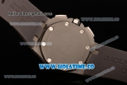 Audemars Piguet Royal Oak Offshore Chrono Miyota Quartz Steel Case with Coffee Dial and White Stick Markers (EF)