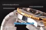 Tag Heuer Aquaracer Calibre 5 Swiss ETA 2824 Automatic Two Tone with Black Dial Stick Markers