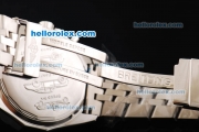 Breitling Bentley Motors Swiss Valjoux 7750 Chronograph Movement Brown Dial with Stainless Steel Strap