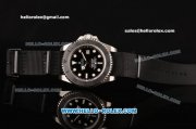 Rolex Submariner Stealth MK III Swiss ETA 2836 Automatic Steel Case with Black Nylon Strap and Steel/Ceramic Bezel - 2013 New