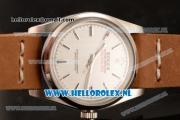 Rolex Milgauss Vintage Asia Auto Steel Case with Grey Dial and Brown Nylon Strap