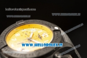 Breitling Avenger Hurricane 12h Watch All Black Carbon Fiber Case 1:1 Clone Original Best Edition XB0170E41I1W1