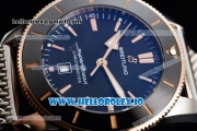 Breitling SuperOcean Heritage Swiss ETA 2824 Automatic Steel Case Blue Dial With Stick Markers Steel Bracelet (JH)