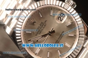 Rolex Datejust 31 Steel 2836 Auto With Steel Bracelet Sliver Dial Stick