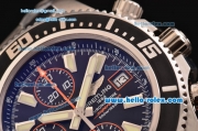 Breitling Superocean Chronograph II Swiss Valjoux 7750-SHG Automatic Steel Case with Yellow