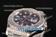 Rolex Yacht-Master Swiss ETA 2836 Automatic Full Steel with White Markers and Blue Dial - 1:1 Original (J12)