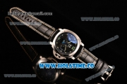 Panerai PAM 597 Luminor Vintage Moon Phase Asia Automatic Steel Case with Black Dial and Dot Markers