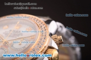 Rolex Daytona Chronograph Swiss Valjoux 7750 Automatic Movement Two Tone with Diamond Bezel and MOP Dial