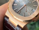 PPF V4 Nautilus top replica PP Patek Philippe 5711R rose gold belt watch