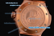 Hublot Big Bang King Swiss Valjoux 7750-CHG Automatic Rose Gold Case with Stick Markers Black Dial and Black Bezel